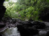 river flowing out of Venado Caverns, Costa Rica